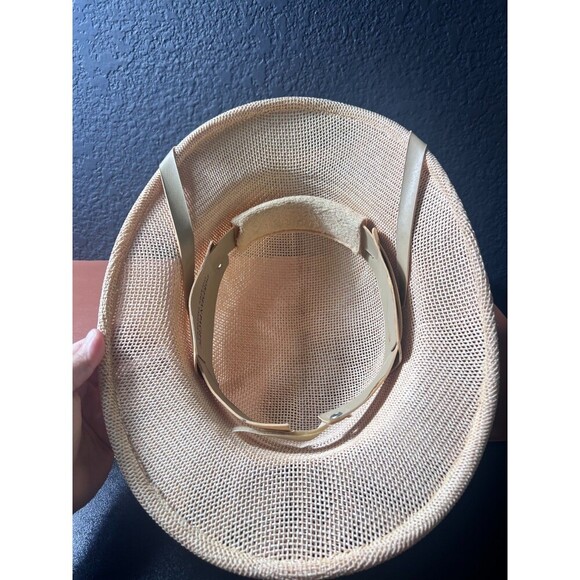 Safari Sunfari Woven Lightweight Sun Hat Adjustable Head Band - Picture 5 of 9